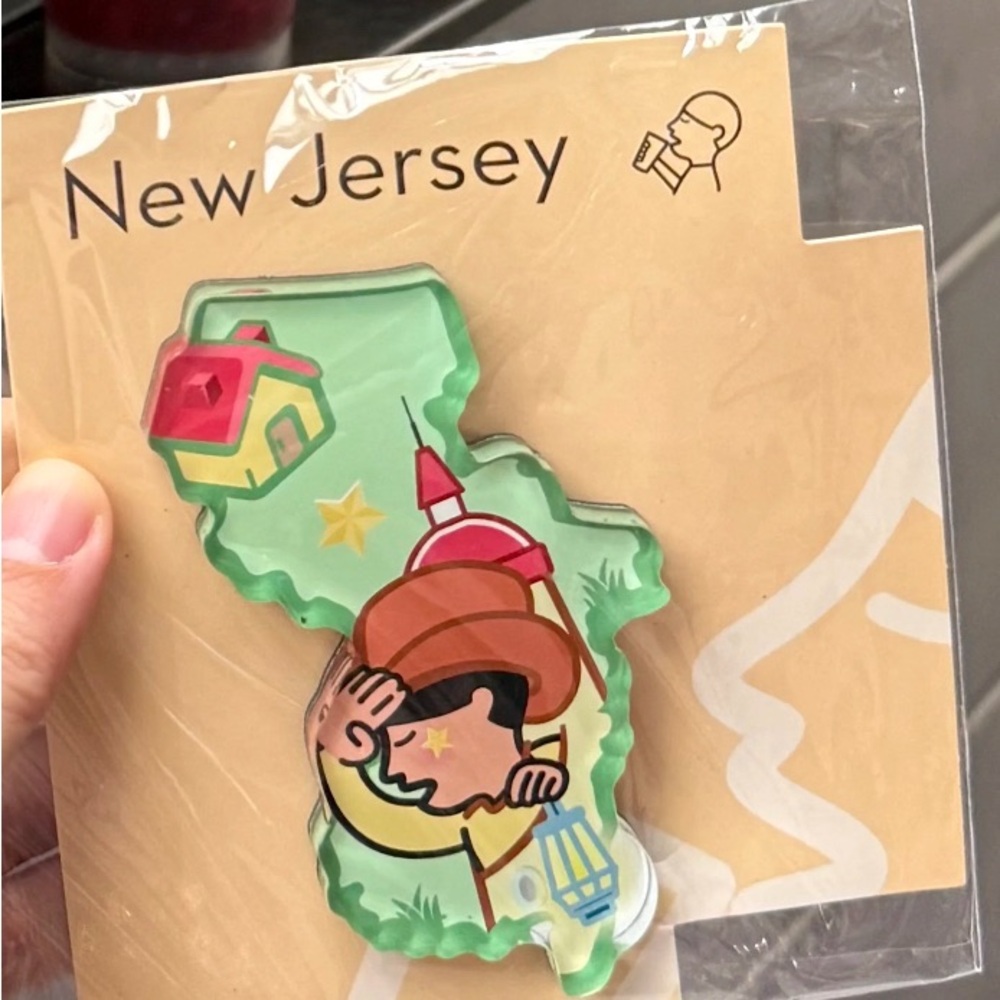 Heytea Exclusive New Jersey Magnet